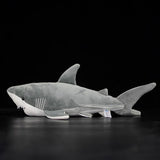 Great White Shark Plush - side view