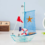 Sailboat model with Starfish and Ring Buoy