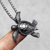 Mens Hawksbill Turtle Necklace