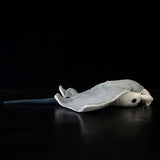 Manta Ray Plush Toy side view