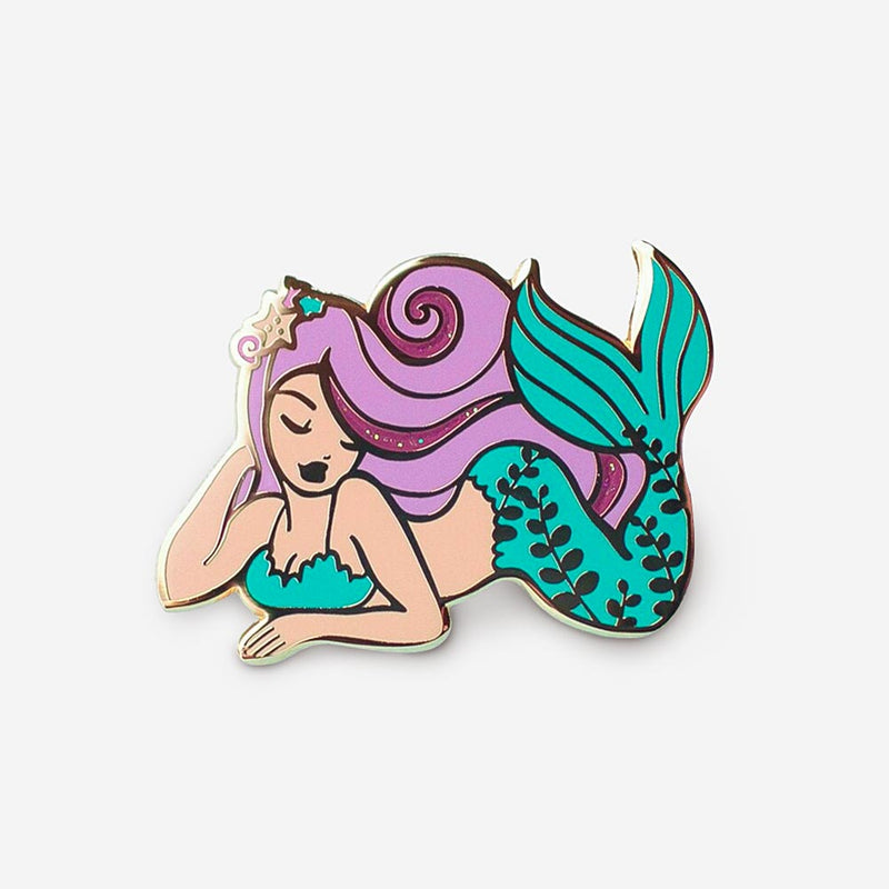 Relaxing Mermaid Pin