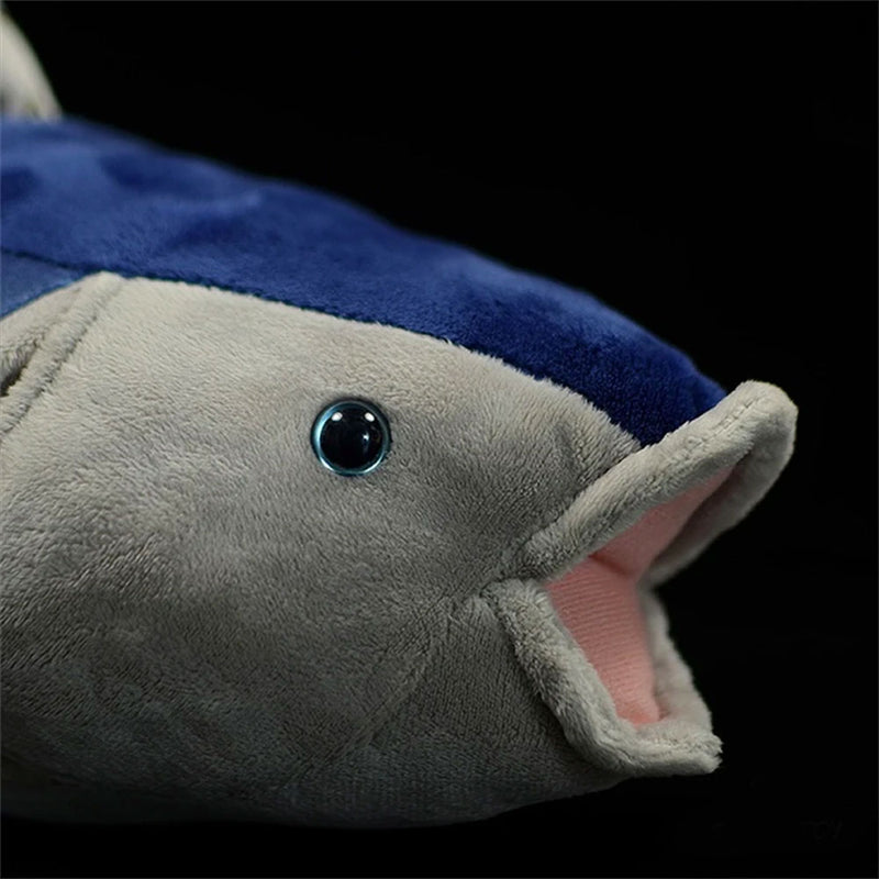 Face detail of the Bluefin Tuna Plush