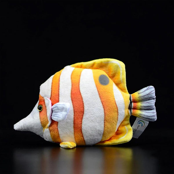 Side view of Butterflyfish Plush
