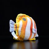 Back view of Butterflyfish Plush