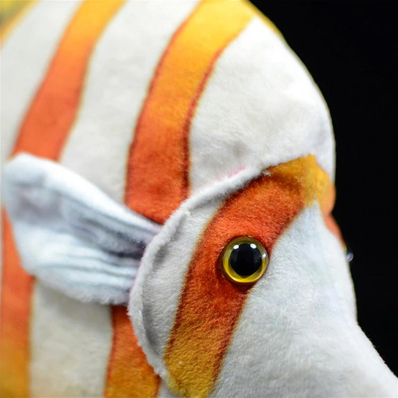 Face detail view of Butterflyfish Plush