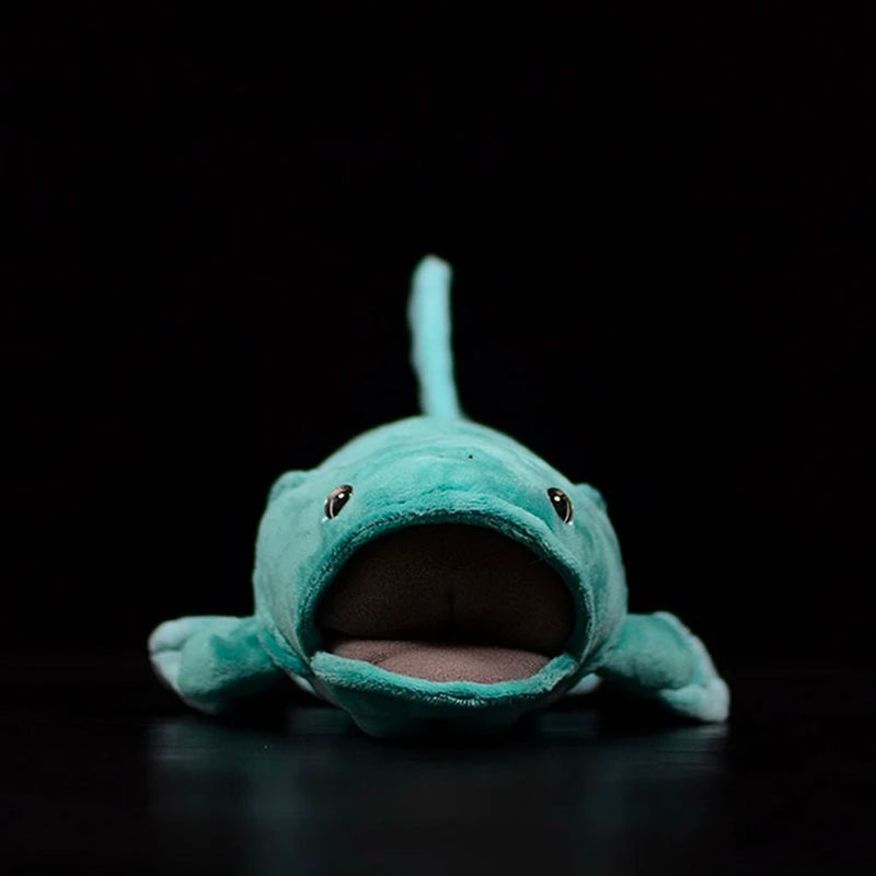 Front view of Coelacanth Plush