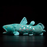 Side view of Coelacanth Plush