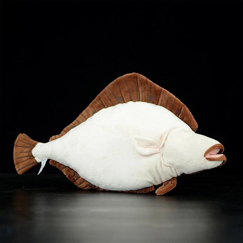 Belly view of Flounder Fish Plush