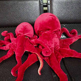 Giant Octopus Plush - small and large sizing