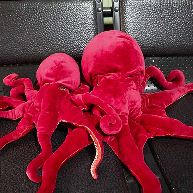 Giant Octopus Plush - small and large sizing