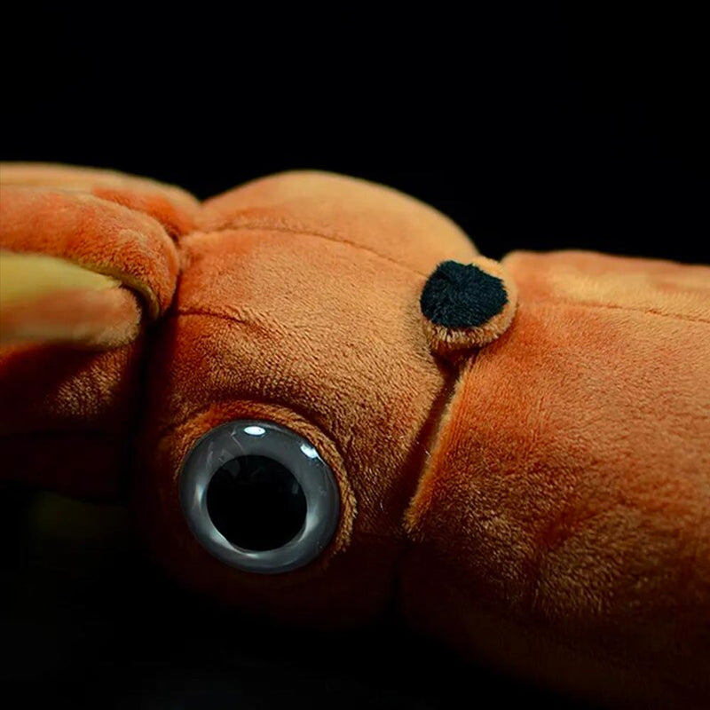 Giant Squid Plush - large eye details
