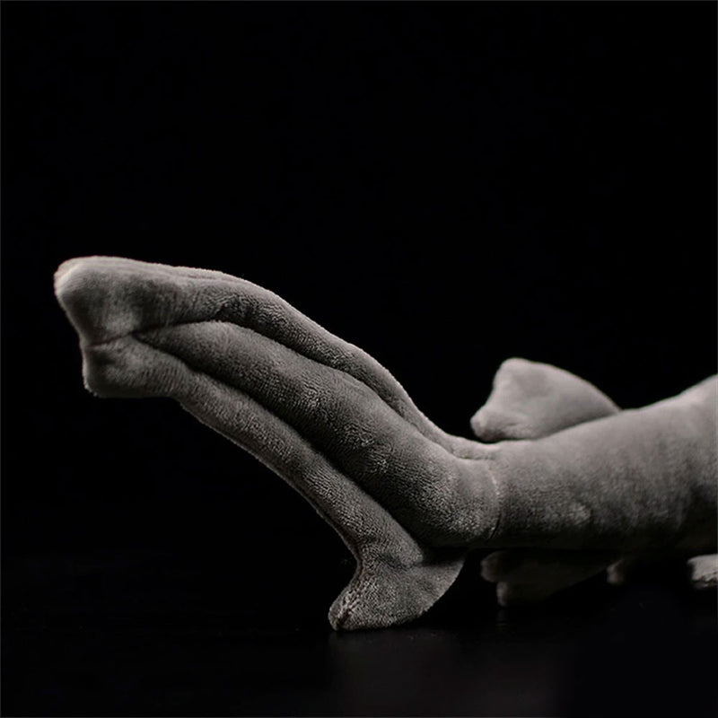 Tail fin detail of Goblin Shark Plush