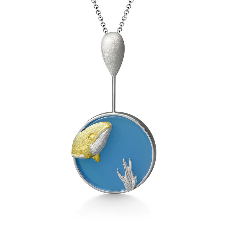 Whale's Underwater Oasis Necklace