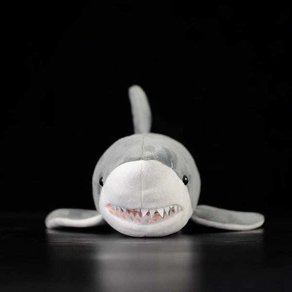 Great White Shark Plush - face