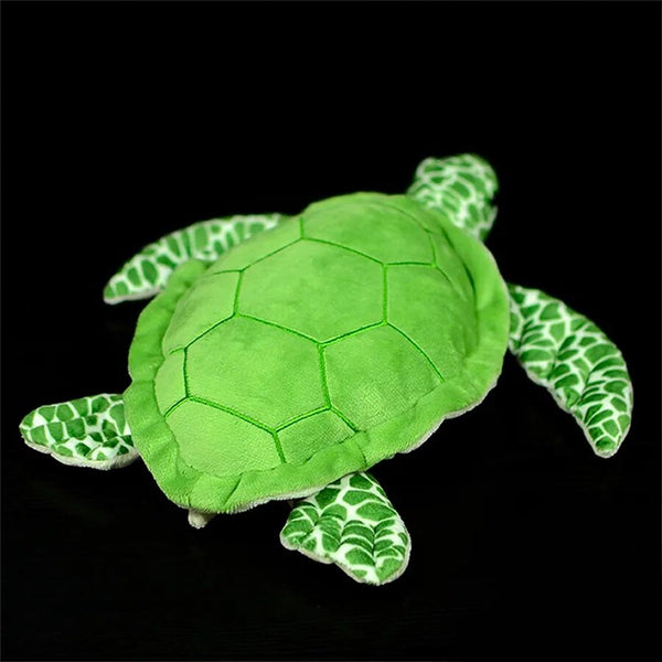 Green Turtle Plush - Top view
