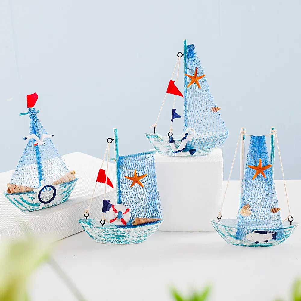 Wood Sailboat Models