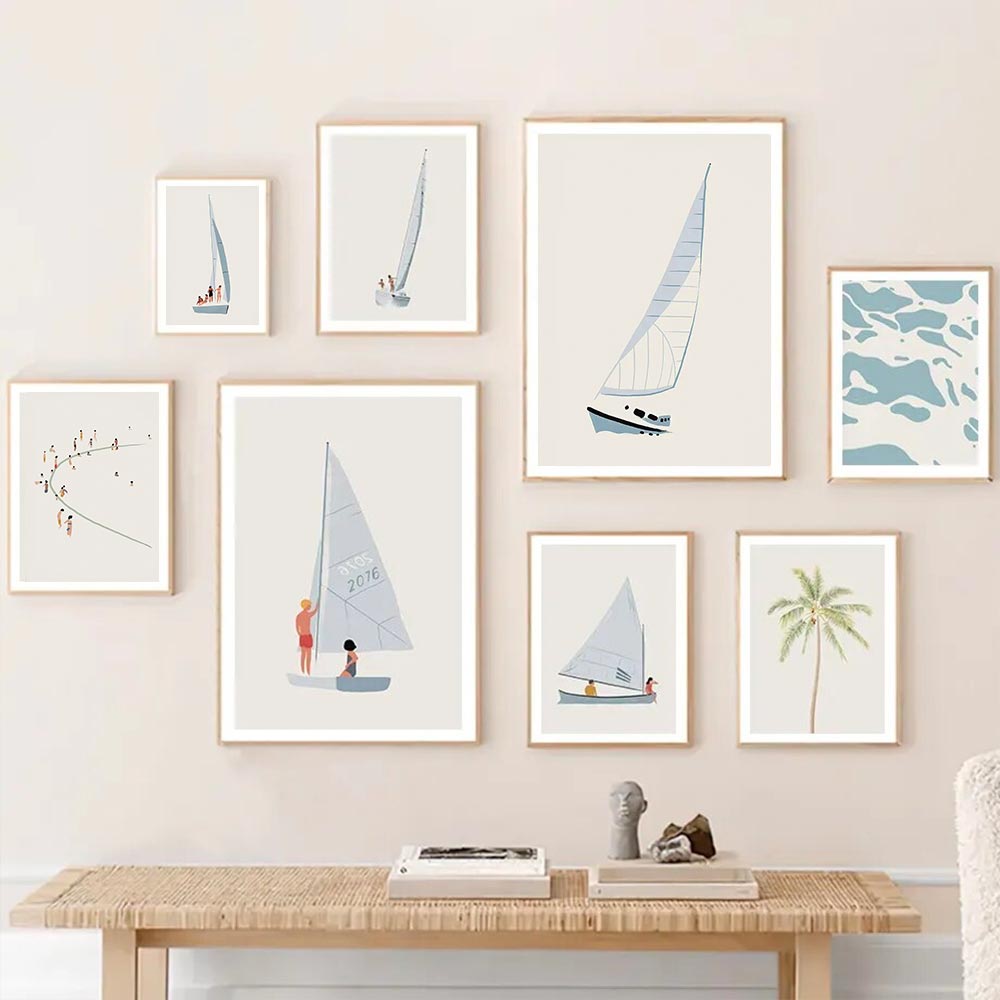 Sailboat Canvas Prints