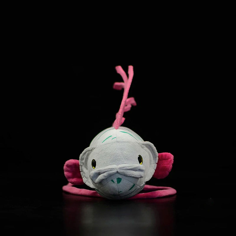 Front view of Ribbon Fish Plush