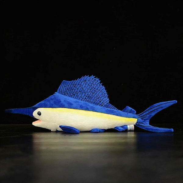 Side view of Sailfish Plush