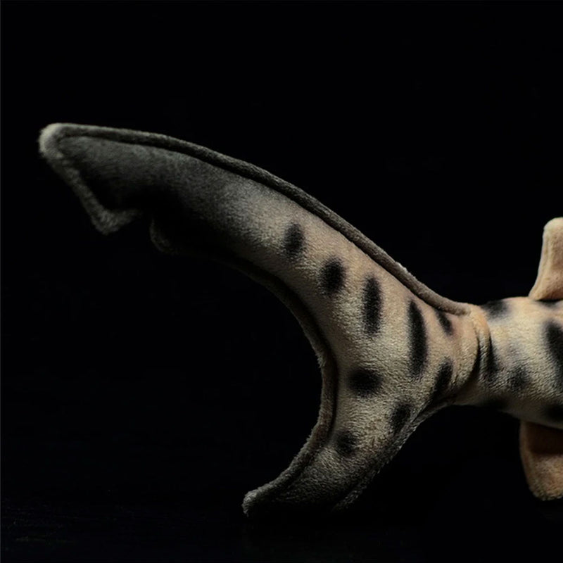 Caudal fin on Sand Tiger Shark Plush