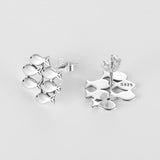 925 sterling silver school of fish stud earrings 