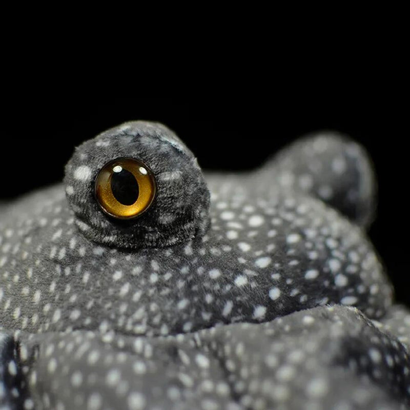 Spotted Stingray Plush - eyes detail