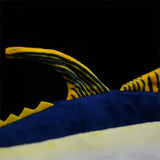 Fin detail of Yellowfin Tuna Plush