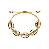 Gold Cowrie Bracelet 