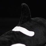 Black and White Toy Whale 