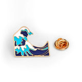 Japanese Wave Pin