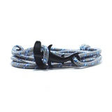 Gray Rope & Black Hammerhead Bracelet