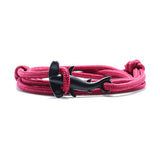 Red Rope & Black Hammerhead Bracelet
