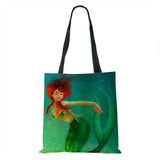 The little mermaid tote bag