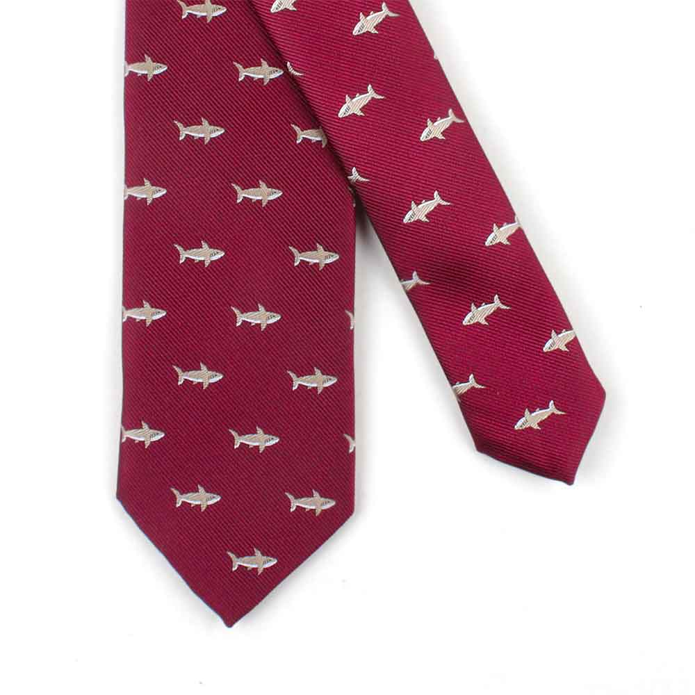 mens shark tie