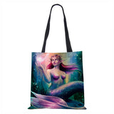 Mystical Mermaid Tote Bag 