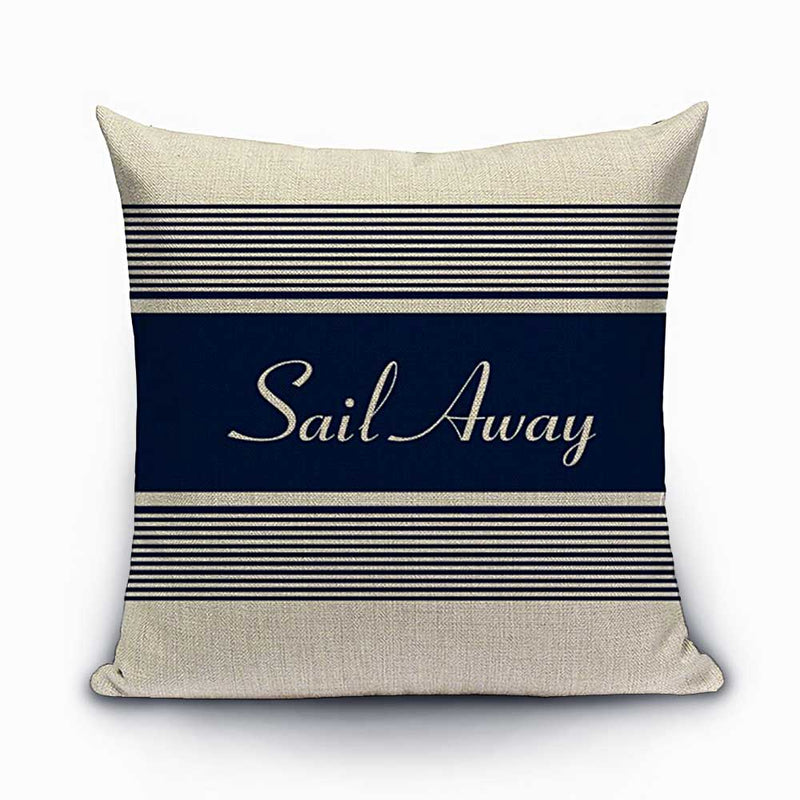 Sail Away Pillow Print
