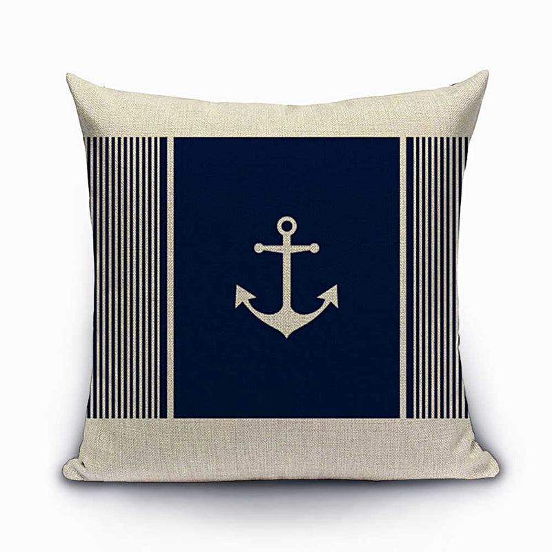 Throw Pillow Cover in FOUNTAIN ARCH Sea