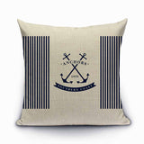 Anchors Southern Coast pillow cover