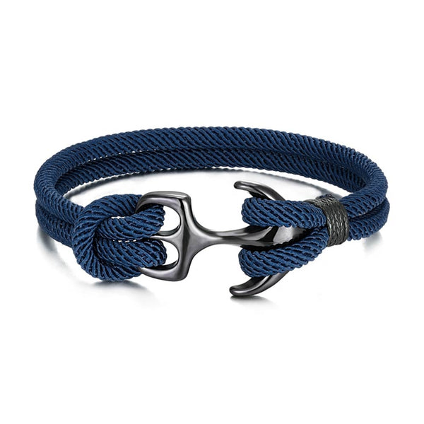 Mens Anchor Rope Bracelets