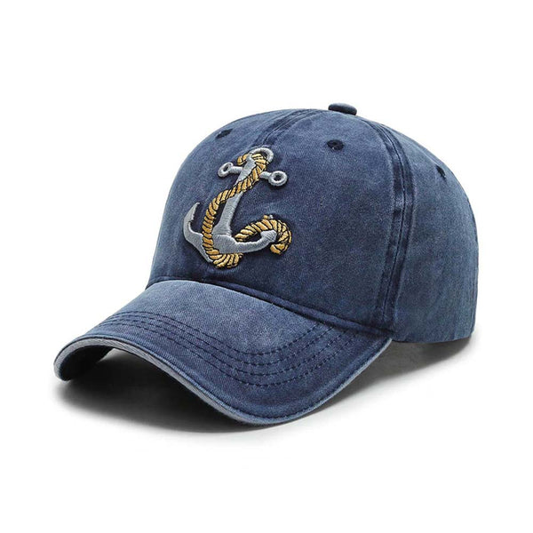 Blue Anchor Baseball Cap