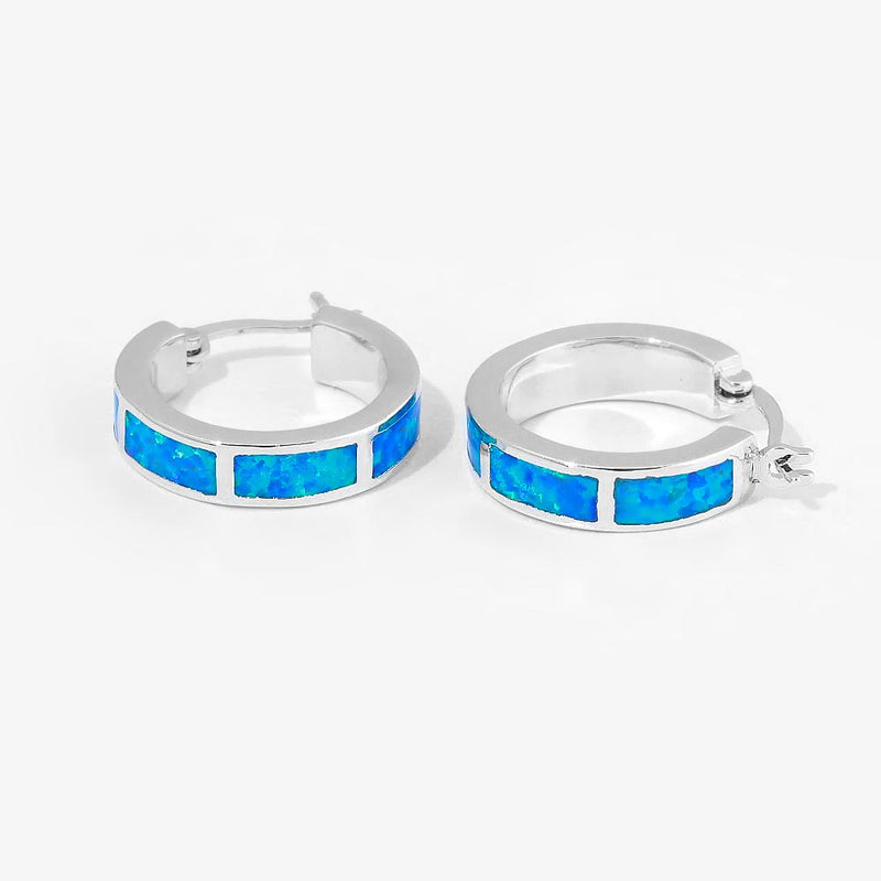 Blue hotsell ring earrings
