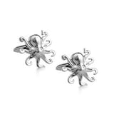 Silver Octopus Cufflinks