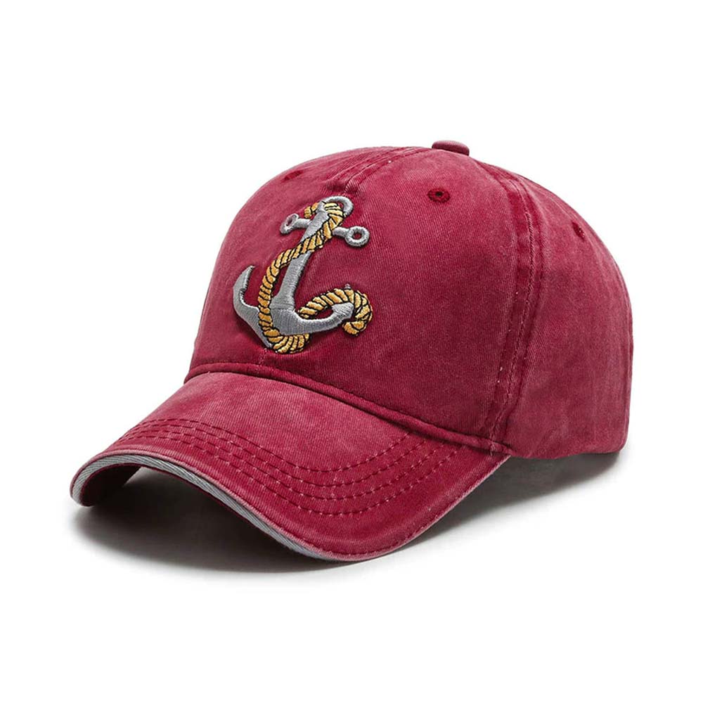 帽子 Anchor inc. INTERNET Logo Cap Anchor Logo Embroidered Cap - Stone OSFM at Amazon Men's