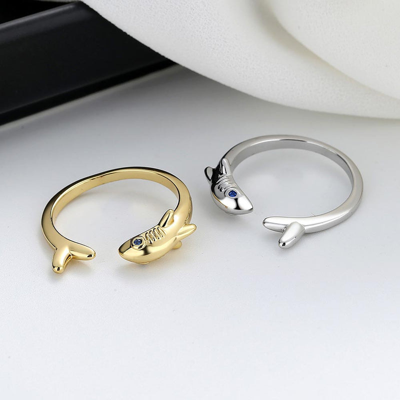 Citrus Reefs Shark Rings