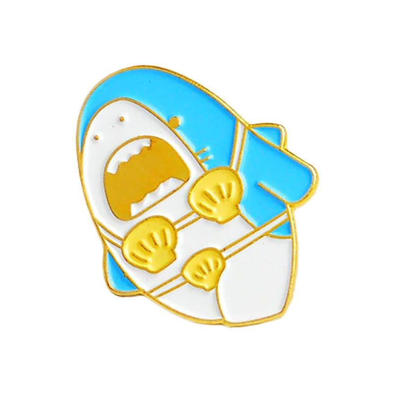 Cute Bikini Shark Pin