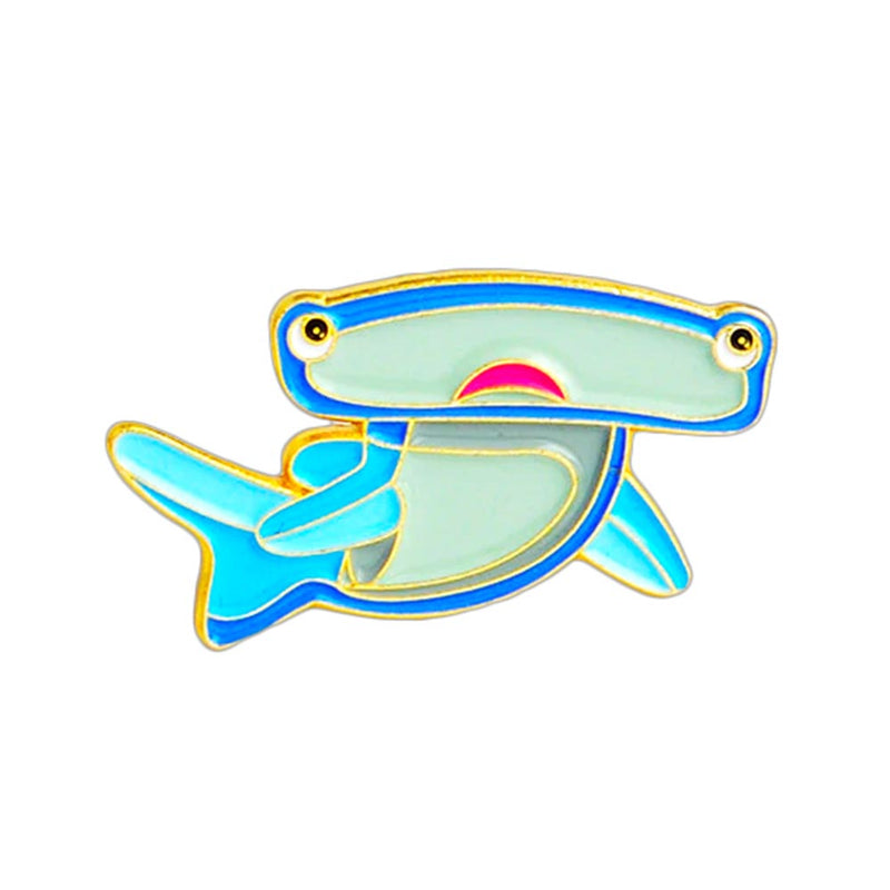 Cute Hammerhead Shark Pin