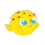 Cute Yellow Pufferfish Pin