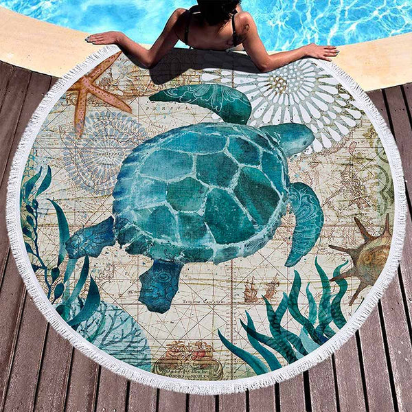 Turtle Beach Towel at swimming pool