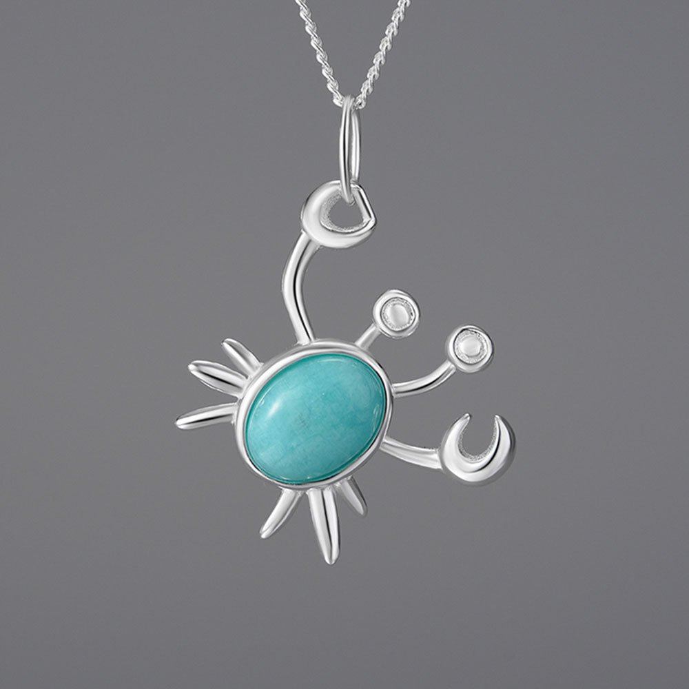 Hanging Crab Pendant Necklace | Citrus Reef