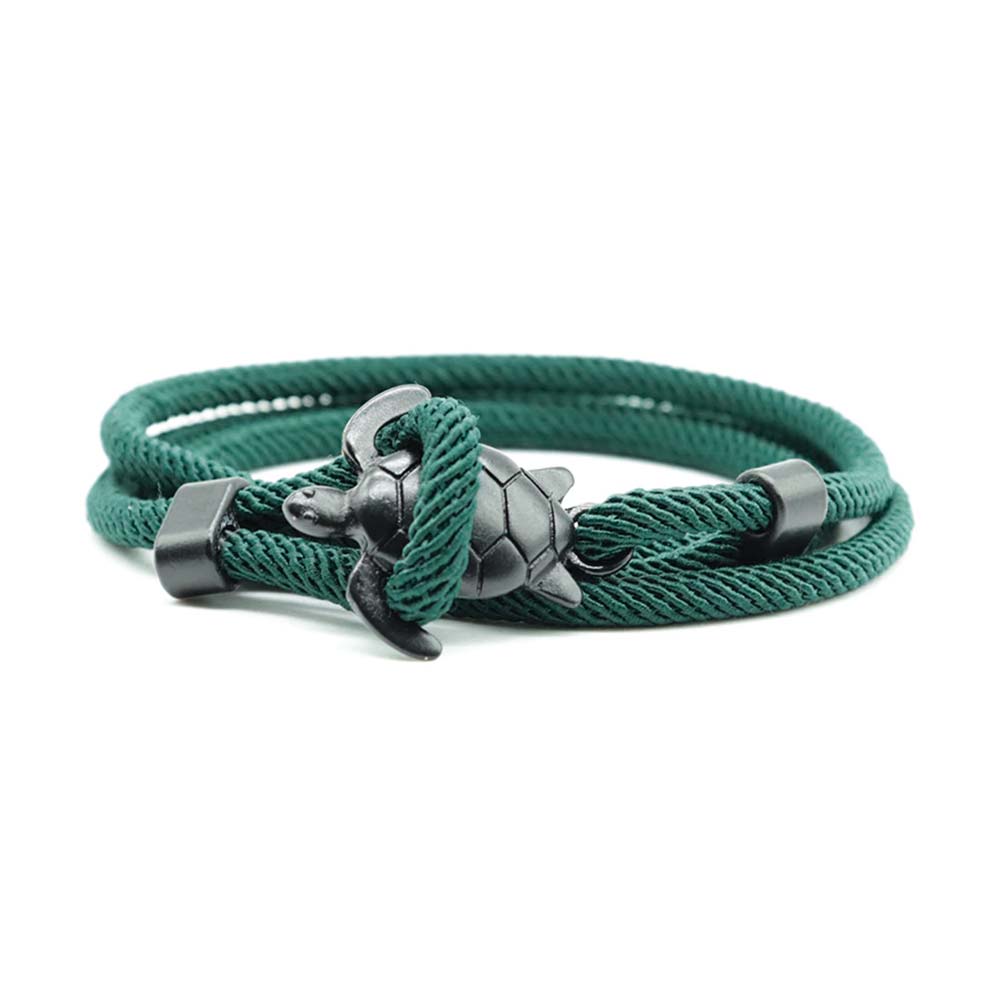 Sea Turtle Rope Bracelet | Citrus Reef